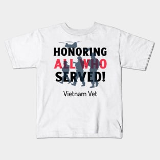 Vietnam Veteran Kids T-Shirt